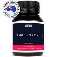 Steady Freddy Ball Boost supplement for men doctor formulated and made in Australia.
