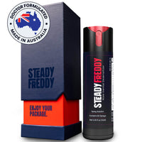Steady Freddy Delay Spray for men doctor recommended and made in Australia.